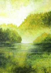 Rio Verde Enevoado