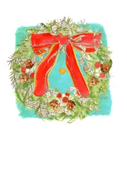 Guirlanda de Natal (medai misto)