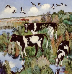 Uma bebida tranquila, 2003 (acrílico)