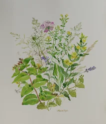 Natureza morta de flores 4, 2021 (pintura)