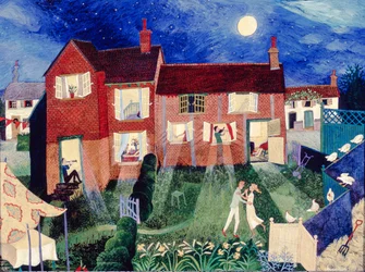 Casamento de verão, 2000 (acrílico)