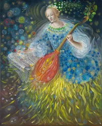 Poiesis-II: Ciência, 2014 (óleo sobre linho belga)