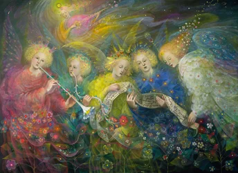 A Luz dos Mundos Celestiais, 2019 (óleo sobre linho belga)