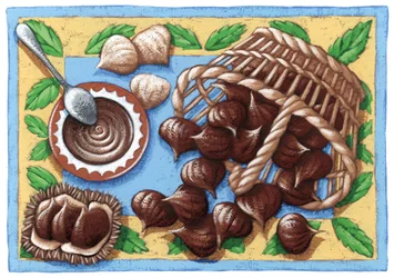 Puré de castanha