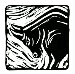 Horóscopo (Touro), 2017 (impressão em linho)