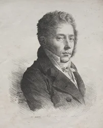 Coleção de ensaios litográficos: Retrato de MR. Coupin de La Couperie