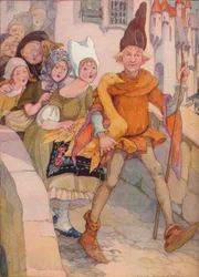 Dummling e o seu ganso de ouro, 1937