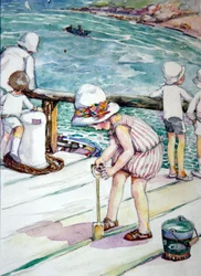Como Evangeline Lost Her Spade, 1929 (wc no papel)