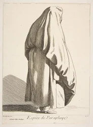 Uma espécie de guarda-chuva, 1746.
