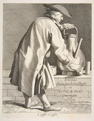 Vendedor de café, 1746.