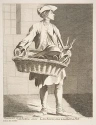 Vendedor de panelas, 1746.