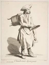 Caldeireiro de Auvergne, 1737.