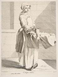 Vendedor de Peixes, 1738.