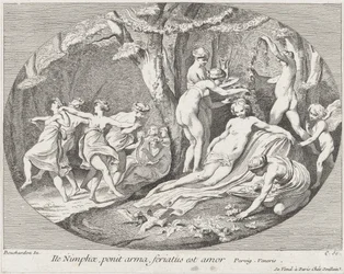 Vão Ninfas, que depõem as armas, O amor está descansando!, 1730-60.