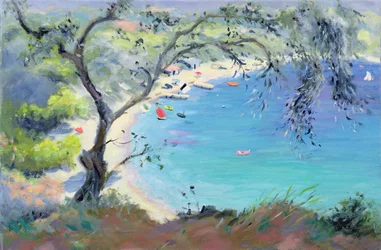 Baía de Lichnos, Épiro, Grécia, 1995