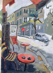 Tabac Brea (óleo sobre papel)