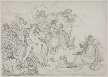 Invocação às divindades que presidem a agricultura da Virgils Georgics, depois de 1798.