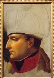 Retrato do estudo de Napoleão I (1769-1821) para a entrega das chaves da cidade de Viena em 13 de novembro