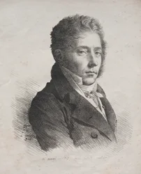 Coleção de ensaios litográficos: Retrato de MR. Coupin de La Couperie