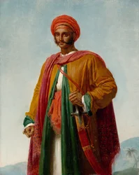 Estudo para retrato de um índio, c.1807