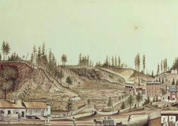 Ballston Spring, Nova York, 1807