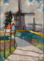 Moinhos de vento no Pas De Calais (petróleo a bordo)