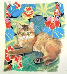 Tecido Sootsy e Dufy