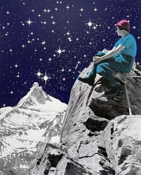 Em cima, 2023 (Serigrafia)