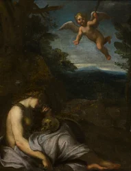 A Madalena Penitente, c.1580-1609 (óleo sobre tela)