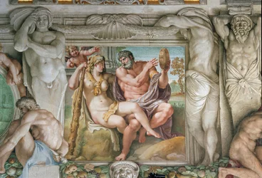 Heracles e Iole (Fresco