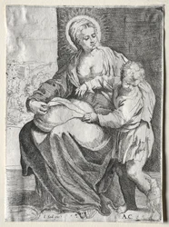 Madonna com o Corvo Branco, 1500s.