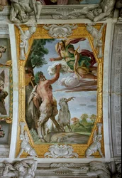 Pan e Diana (Fresco