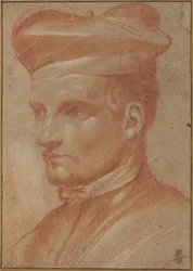 Retrato de um eclesiástico com barrete