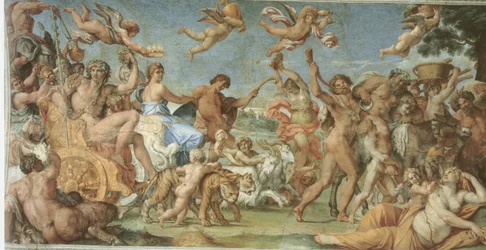 O triunfo de Baco e Ariadne
