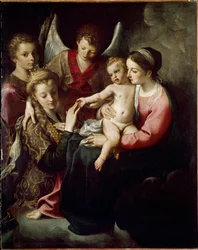 O casamento místico de Santa Catarina