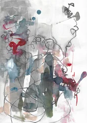 Linhas fluidas abstratas