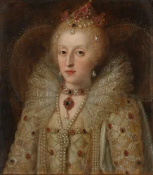 Retrato de Elizabeth I, Rainha da Inglaterra, 1550-99