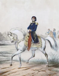Abdulmecid Ier - Sultão Abduelmecid I (1823-1861) - Anónimo - 1853 - Litografia a cores - 37x27,4 - Colecção Privada