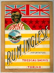 Anúncio para rum Condor, início do século XX