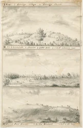 Vista panorâmica de Aldridge: desenho sépia, nd [?19 cent] (desenho)