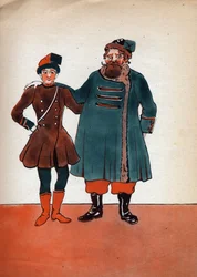 Ilustração anónima para "Les deux Nigauds" da autoria da Condessa de Segur, século XX (gravura)