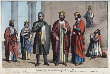 Dinastia Capetiana - Hugh Capet (Hugues Capet) - Constança de Arles (Constance d
