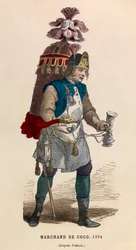 Vendedor de Coco em 1774 - coleção particular