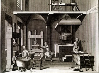 Gravura da Colecção Privada do século XVIII