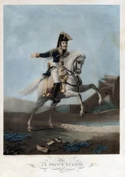 Eugene de Beauharnais (1781-1824) - Anônimo - ca 1812 - Aquatint - 41,9x30 - Coleção Particular