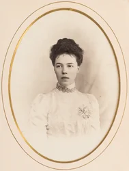 Grã-Duquesa Olga Alexandrovna da Rússia (1882-1960), Anónima . Foto Albumina. Coleção Particular