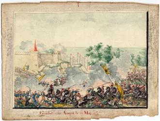 Guerre russo-turque de 1828-1829 - A Captura da fortaleza de Anapa em 23 de junho