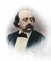 Gustave Flaubert (1821-1880), escritor francês, de Nadar.