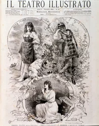 Ilustração para Mignon, ópera de Ambroise Thomas (gravura