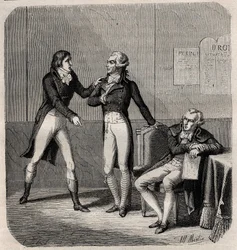 Maximilien Robespierre - Louis de Saint Just (Saint-Just